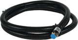 1/2'' Flexible Coax Assembly 4.3-10 Male to Angle Din Male + Bird Proof
