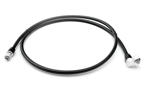 1/2'' Low loss Coax Assembly 4.3-10 Male to Angle Din Male