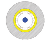 Fibre Patch Cord Single Mode Simplex SS Armoured Fire Retardant