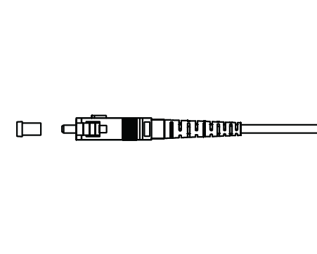 Fibre Patch Cord Single Mode Simplex SS Armoured Fire Retardant