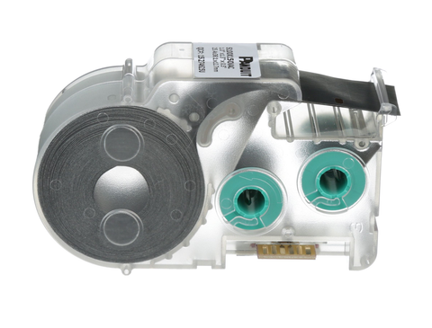 Label Cassette Panduit P1 Self-Lam. 12mm CLR/White