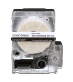Label Cassette P1 Self-Lam12mm CLR/White New