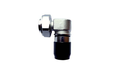 1/2'' Flexible Coax Assembly Angle 4.3-10 Male to Angle Din Male + Bird Proof