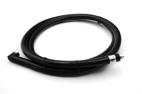 1/2'' Low loss Coax Assembly 4.3-10 Angle To Din Male + Bird Proof