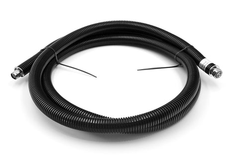 1/2'' Low loss Coax Assembly 4.3-10 Male to N Male + Bird Proof