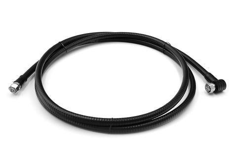 1/2'' Low loss Coax Assembly Angle 4.3-10 Male to 4.3-10 Male